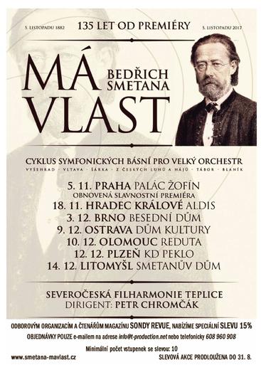 Bedřich Smetana - Má Vlast - 135 let od premiéry